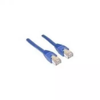 Wentronic Goobay CAT 5e patch kábel, F/UTP, modrý, 0,5 m - CCA zmes medi (50157)