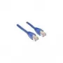 Wentronic Goobay CAT 5e patch kábel, F/UTP, modrý, 0,5 m - CCA zmes medi (50157)