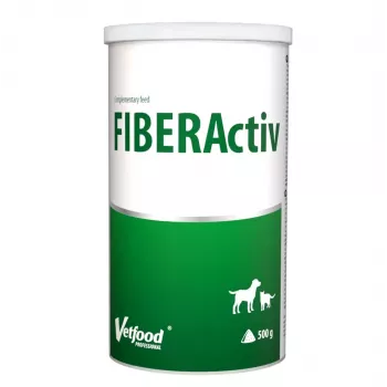 Doplnok k mokrému krmivu Vetfood VETFOOD FIBERActiv pre psov a mačky 500 g