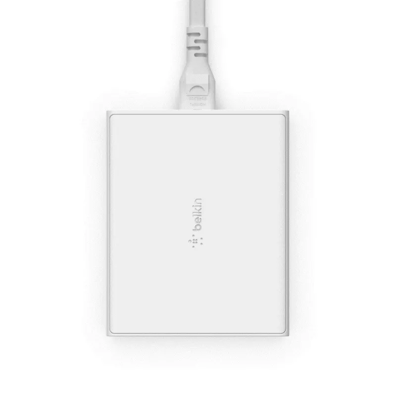 Interiérová nabíjačka Belkin WCH010VFWH 2m kábel 2 USB Type-C konektory biela