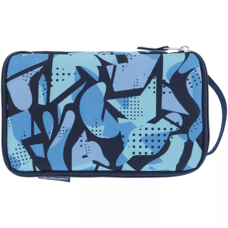 Peračník Herlitz 2 Go CamoBlue polyester modrá 210x130x60mm