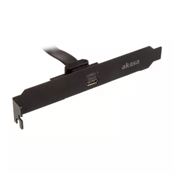 USB kábel Akasa AK-CBUB37-50BK 0,5 m USB 3.2 Gen 2 čierny