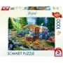 Puzzle 1000 dielikov, schmidt spiele — Jeff Haynie: S karavánou v horách
