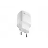 Káblová nabíjačka pre mobilné zariadenia NATEC NUC-2140, 30W, USB-C PD 3.0 + USB-A, Samsung AFC, biela