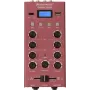 Mini mixér Omnitronic GNOME-202P, kompaktný 2-kanálový mixér s 3-pásmovým EQ