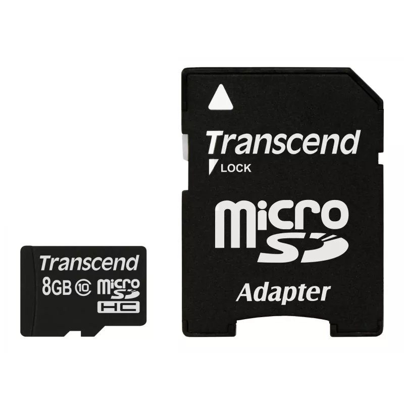 Transcend Premium - flash pamäťová karta (microSDHC/SD adaptér v balení)