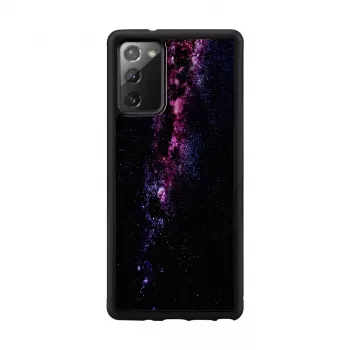 Ochranné puzdro iKins pre Samsung Galaxy Note 20 — Milky Way čierne
