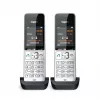 Gigaset COMFORT 500HX duo analógový/DECT telefón identifikácia volajúceho čierny, strieborný