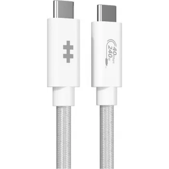 USB-C kábel HYPER HyperDrive Next USB4 Gen 3x2 1,2 m biely