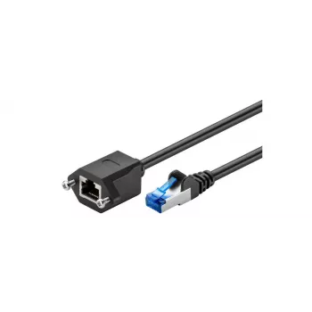 Microconnect SFTP6A03EXT sieťový kábel čierny 3 m Cat6a S/FTP (S-STP)