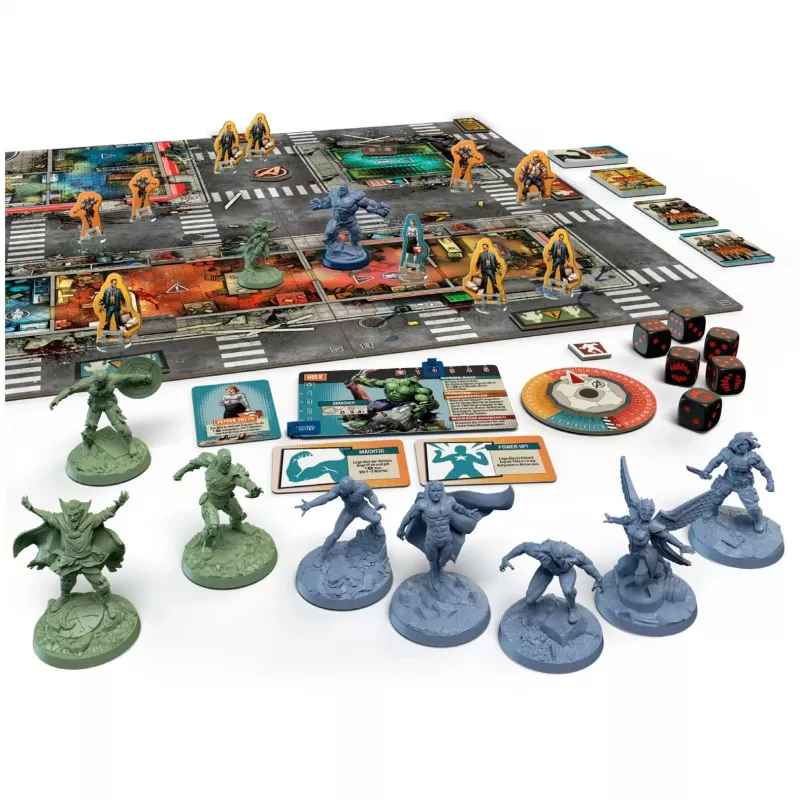 Spoločenská hra Asmodee Marvel Zombies Heroes' Resistance — kooperatívne miniatúry Zombicide crossover