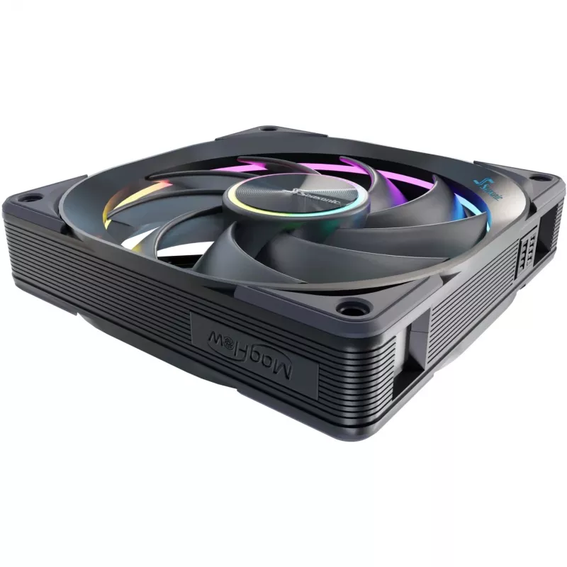 Ventilátor Seasonic MagFlow ARGB 12 cm 2000 RPM čierny