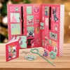 Adventný kalendár Paladone Stitch Stationery 24-dňový s 24 jedinečnými kancelárskymi potrebami