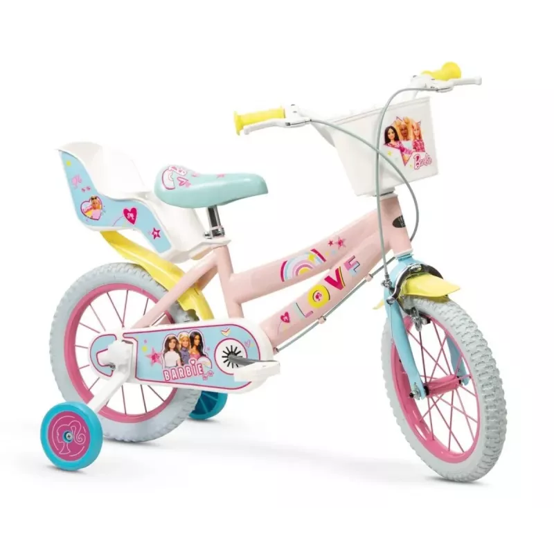 Detský bicykel 14 Barbie Toimsa 1465 ružový