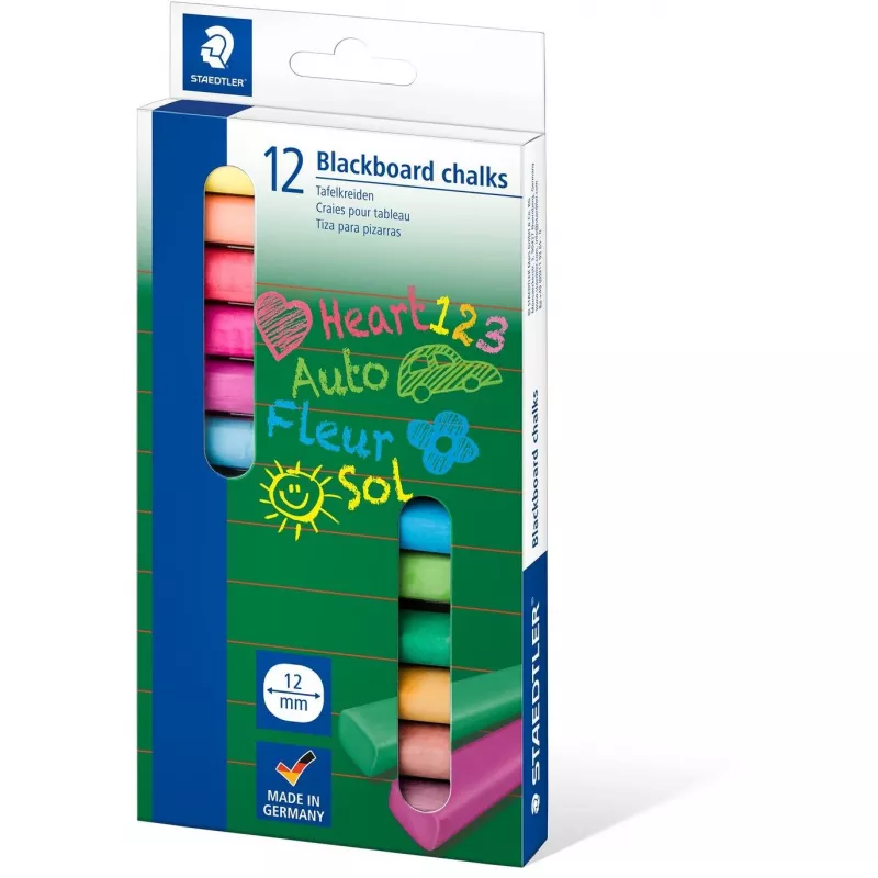 Písacia krieda Staedtler 2360 viacfarebná 12 ks