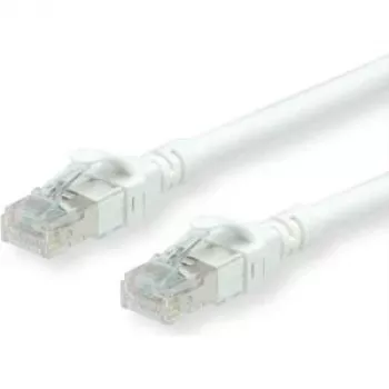 ROLINE - patch kábel - RJ-45 (M) na RJ-45 (M) - 5 m - UTP - CAT 6 - bezhalogénový, zaliaty, lanko - biely (21.15.2565)