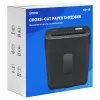 Skartovačka SAVIO ND-01, krížový rez 4 x 32 mm, nádoba 11 l, 230 W, čierna, 72 dB
