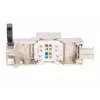 Keystone modul Digitus CAT 8.1 RJ-45 tienený plochý biely