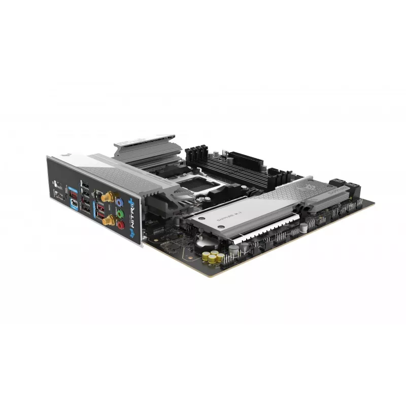 Základná doska Sapphire NITRO+ B850M WIFI — AMD B850, socket AM5, micro ATX, DDR5, 4x DIMM, Wi‑Fi 6, 2,5Gb LAN, 2x M.2