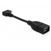 USB kábel DeLOCK 83104 Micro-USB B na USB A 0,11 m čierny