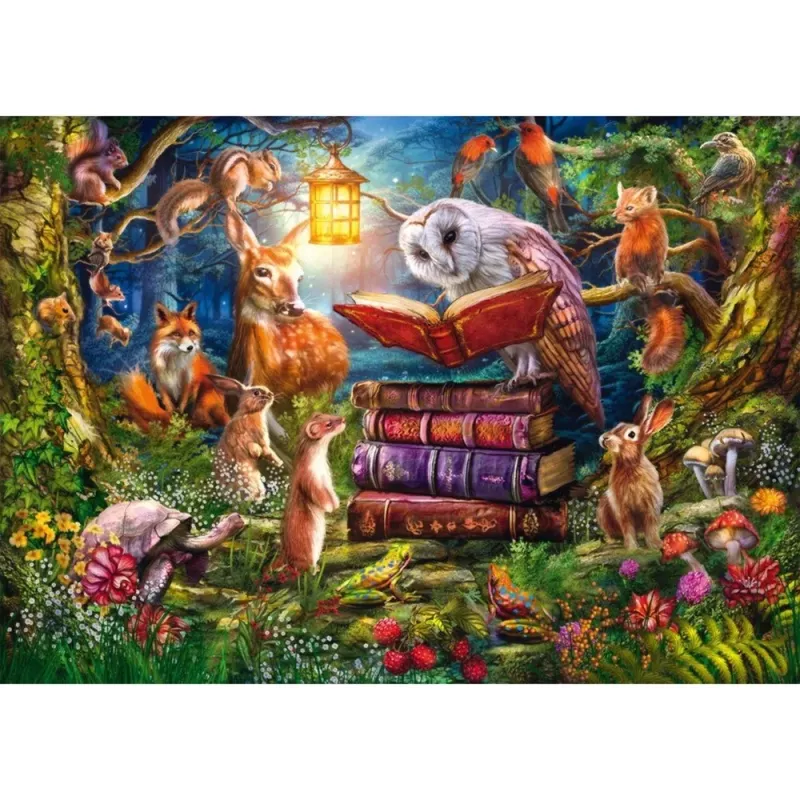 Schmidt Spiele puzzle Lesné príbehy v noci – 1000 dielikov