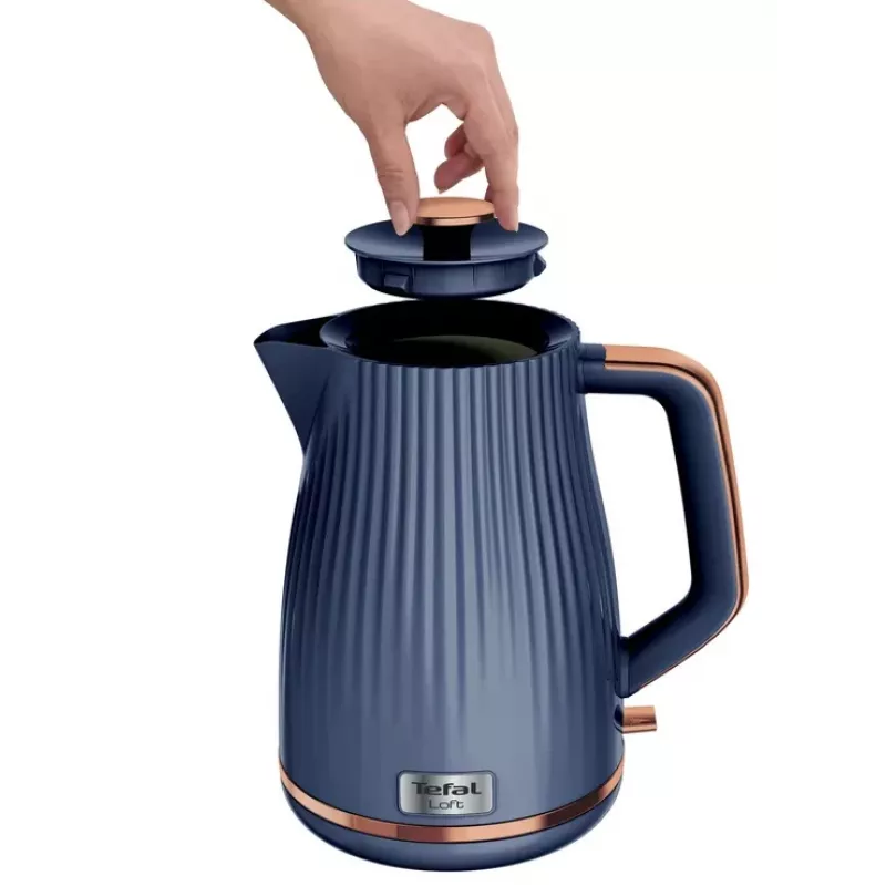 Tefal Loft KO251430 elektrická kanvica 1,7 L modrá