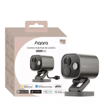 Aqara Camera Hub G5 Pro (PoE) sivá