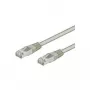 Goobay CAT 5-1500 SFTP sivý 15m sieťový kábel sivý (50877)
