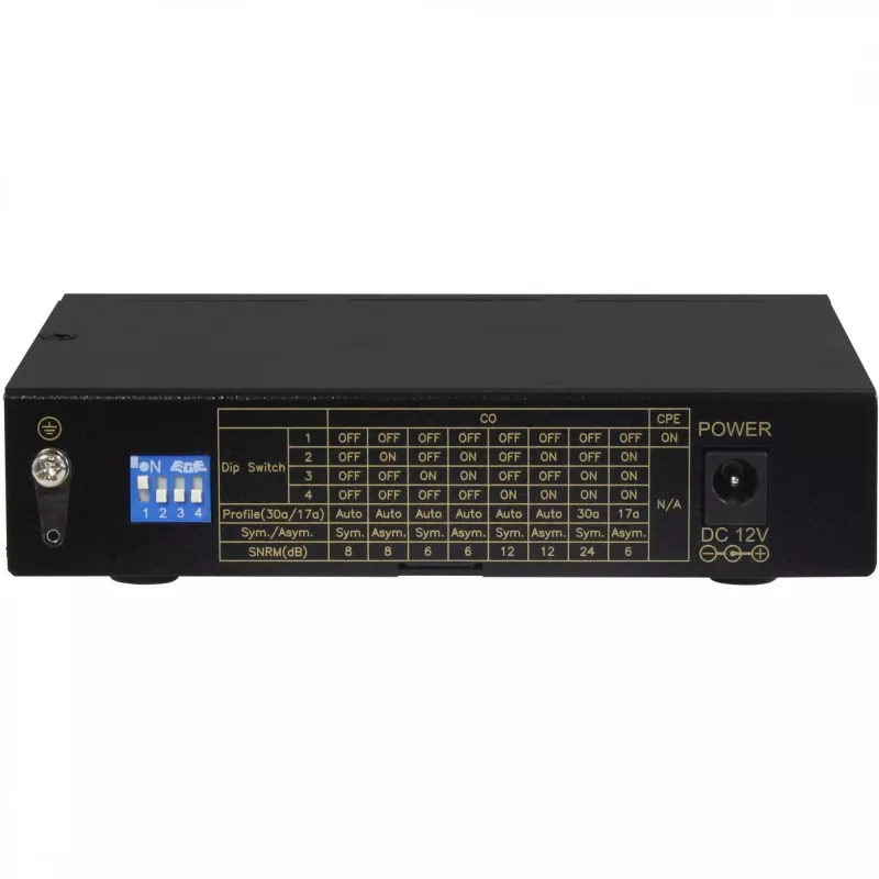 Modem ALLNET ALL-MC116VDSL2 160 Mbit/s 2x RJ45 SFP čierna
