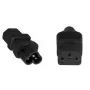 Microconnect PE613AD sieťový napájací adaptér C6 C13 čierny
