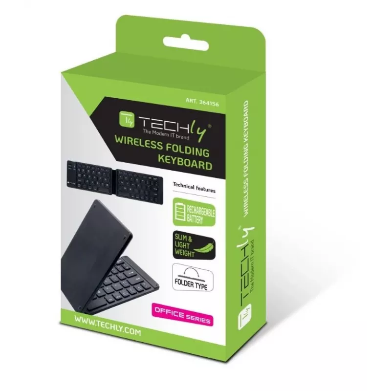 Bluetooth 3.0 skladacia bezdrôtová klávesnica