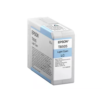 Epson jednotlivé balenie Light Cyan T850500, svetlomodrá, pigmentový atrament, 80 ml, 1 kus