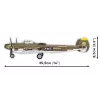 Cobi stavebnica Lockheed P-38H Lightning set 5763 — modelová stavebnica v mierke, zberateľský model lietadla