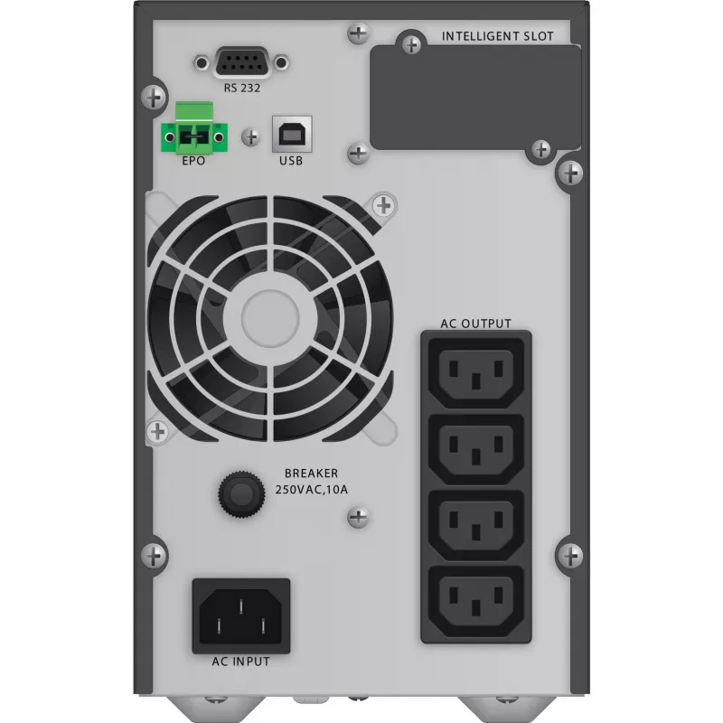 PowerWalker VFI 1000 TG dvojitá konverzia (Online) 1 kVA 900 W 4 zásuvky