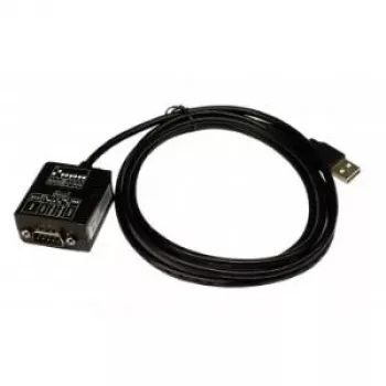 Sériový kábel EXSYS EX-1309-9 čierny 1,8 m USB Type-A DB-9