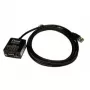 Sériový kábel EXSYS EX-1309-9 čierny 1,8 m USB Type-A DB-9
