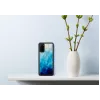 Ochranné puzdro iKins pre Samsung Galaxy S20 — modré jazero čierny povrch