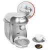 Kávovar KLEIN Bosch Tassimo 9231 – hračkársky kávovar, strieborný, detské hranie rolí