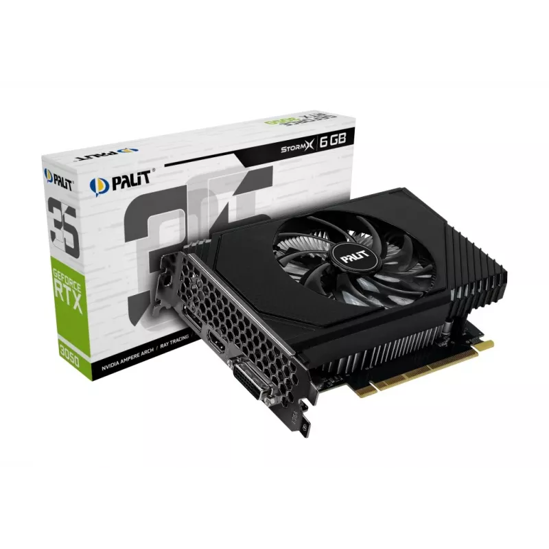 Palit GeForce RTX 3050 StormX 6GB GDDR6 Grafická karta