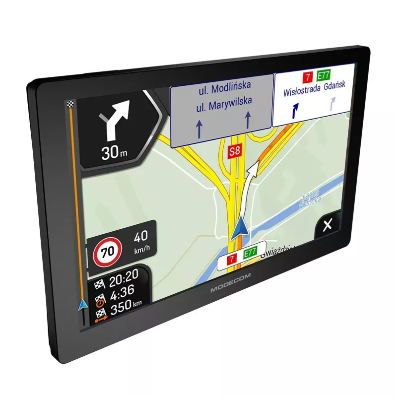 Autonavigácia Modecom FreeWAY CX 7.4 s iGO Navigation Truck Europe, ročná aktualizácia