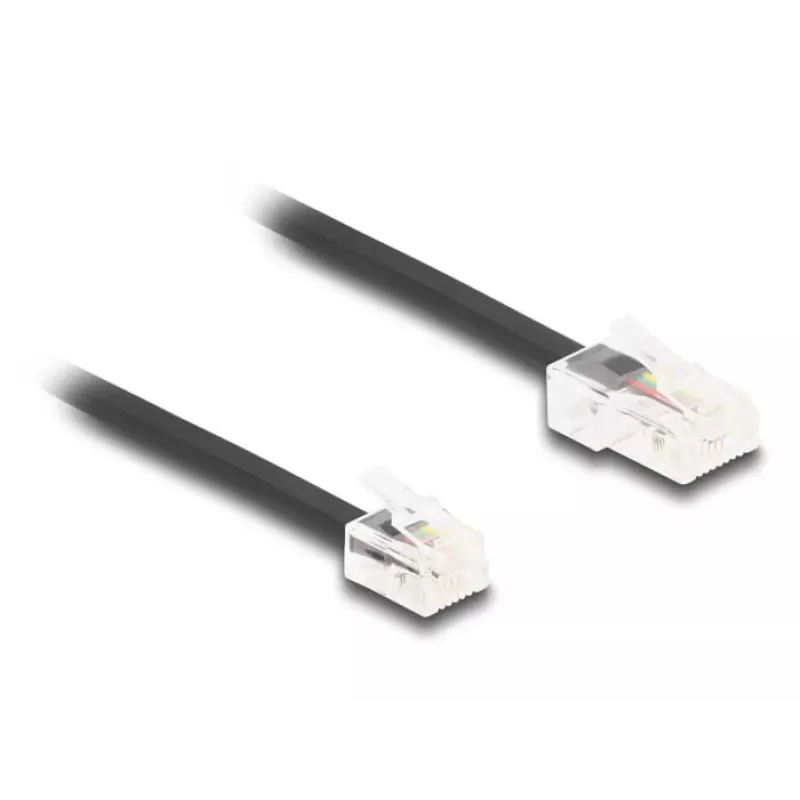 Telefónny kábel DeLOCK 88036 RJ45 na RJ11 2 m čierny