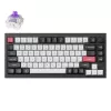 Mechanická klávesnica Keychron Q1 HE RGB Hot-Swappable Wireless Carbon čierna