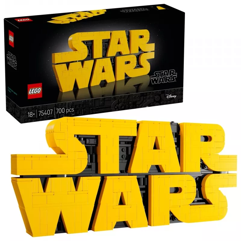LEGO STAR WARS 75407 Brick-Built Star Wars Logo