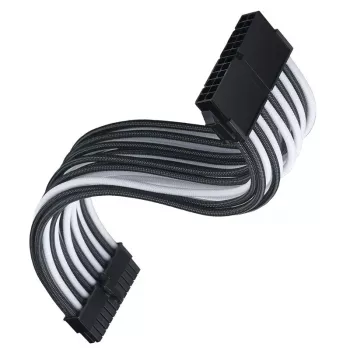 ATX predlžovací kábel SILVERSTONE SST-PP07E-MBBW 30 cm čierny/biely