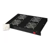 Digitus DN-19 FAN-4-HO-SW 19-palcová strešná vetracia jednotka, 4 ventilátory, termostat, čierna