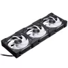 Phanteks D30 PH-F120D30_DRGB_PWM_BK01_3P 120 mm PWM D-RGB ventilátory do skrinky, Regular Airflow, 3 ks, čierne
