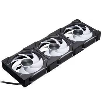 Phanteks D30 120 mm ARGB PWM skriňový ventilátor - čierny, balenie 3 ks