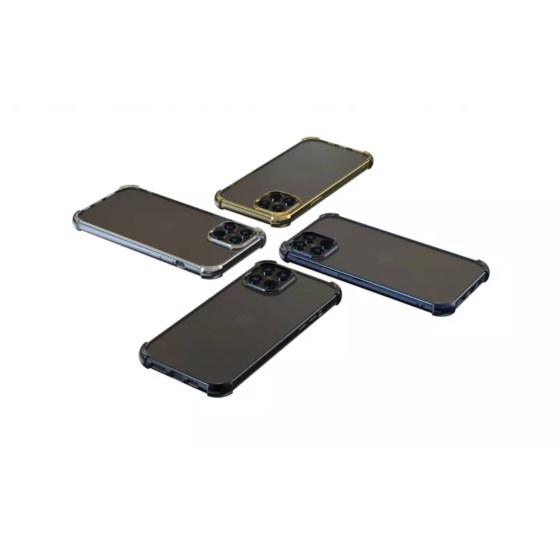 Ochranné puzdro Devia Soft Case pre iPhone 12 mini – čierna, nárazuvzdorná s trblietavým povrchom