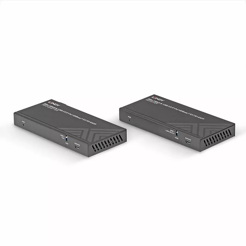Lindy 150m Cat.6 HDMI 4K60, USB 2.0 a IR HDBaseT KVM extender