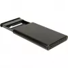 Puzdro na HDD Inter-Tech 88884122 čierne 2,5